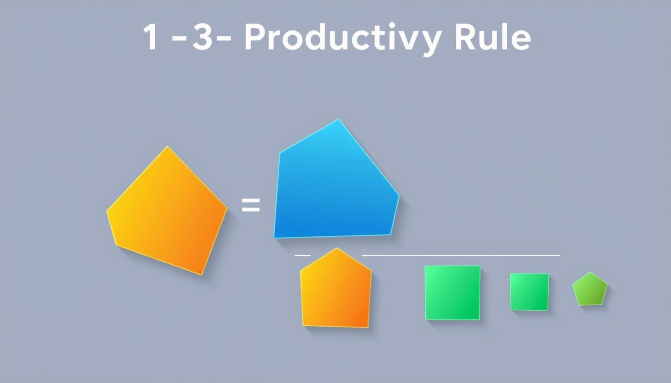 1-3-5 Rule Productivity