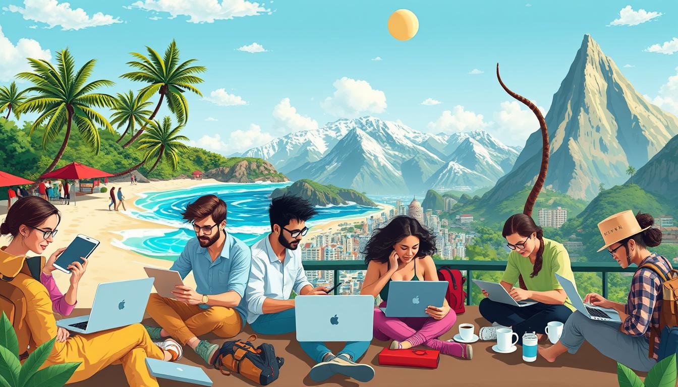 Digital Nomads Workforce