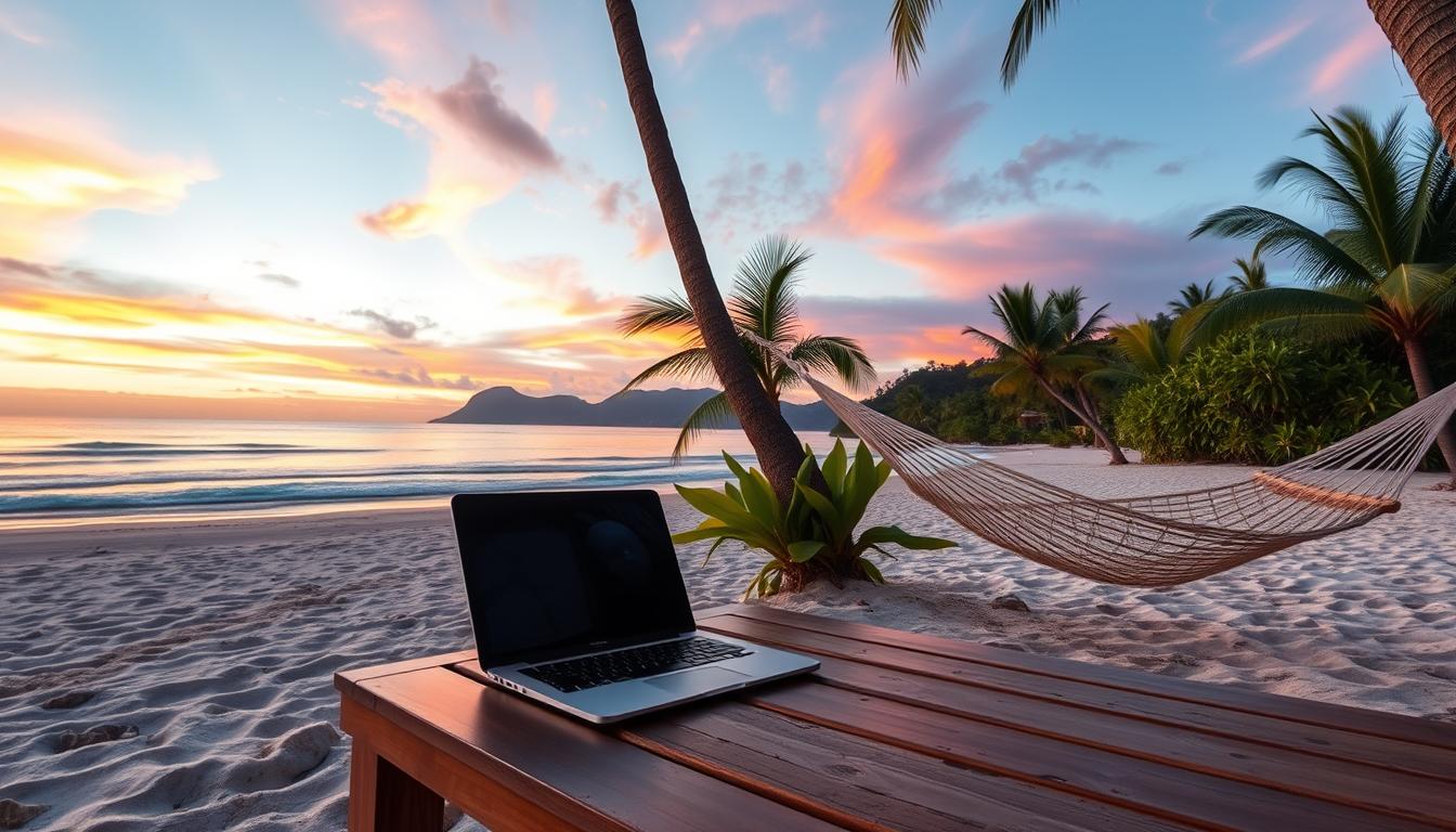 Digital nomad lifestyle