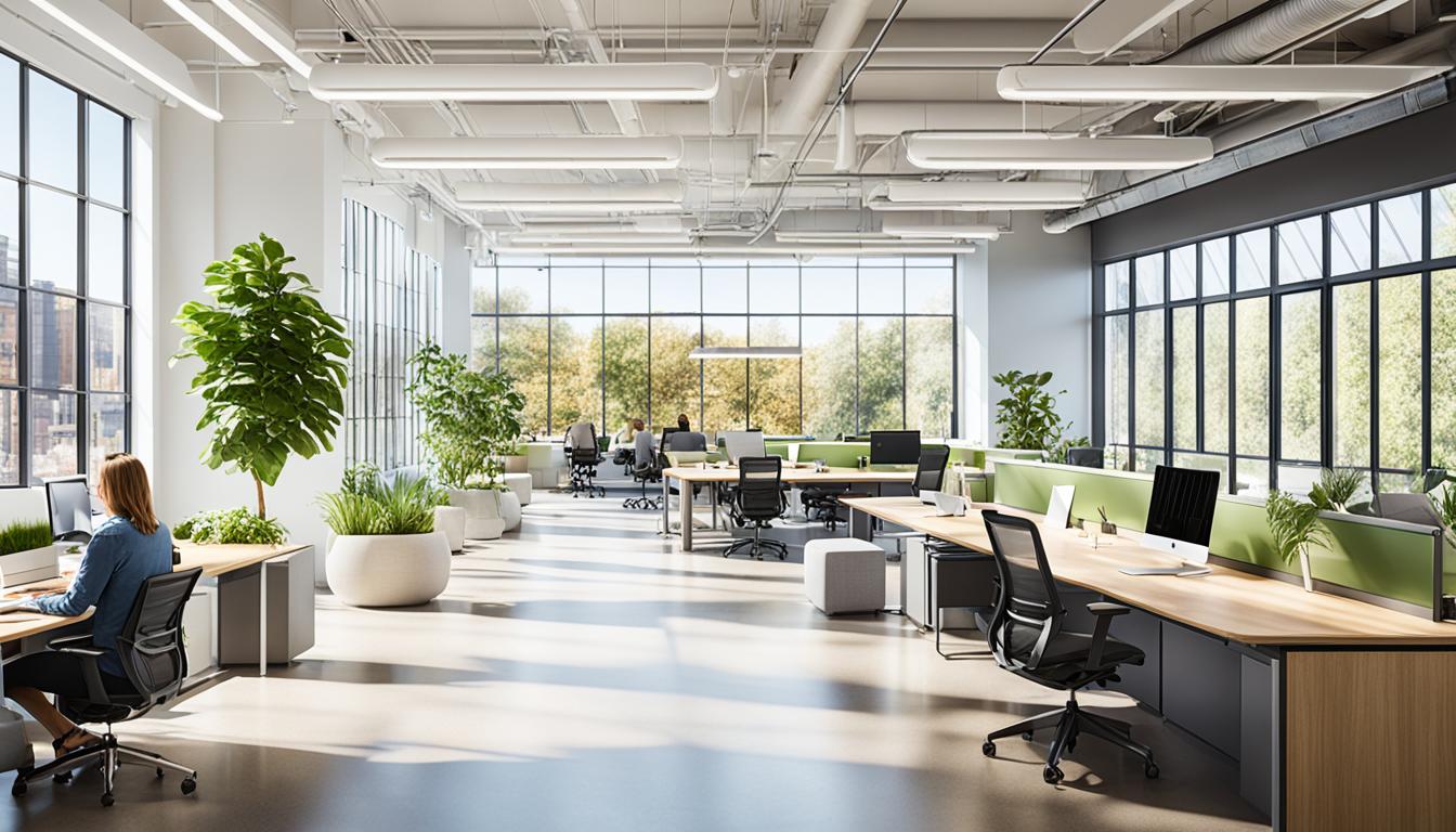 Natural light and human-centric workspaces