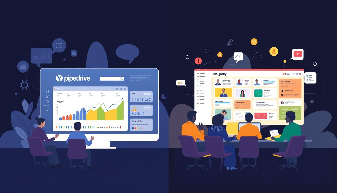 Pipedrive and Insightly comparison for customer relationship management