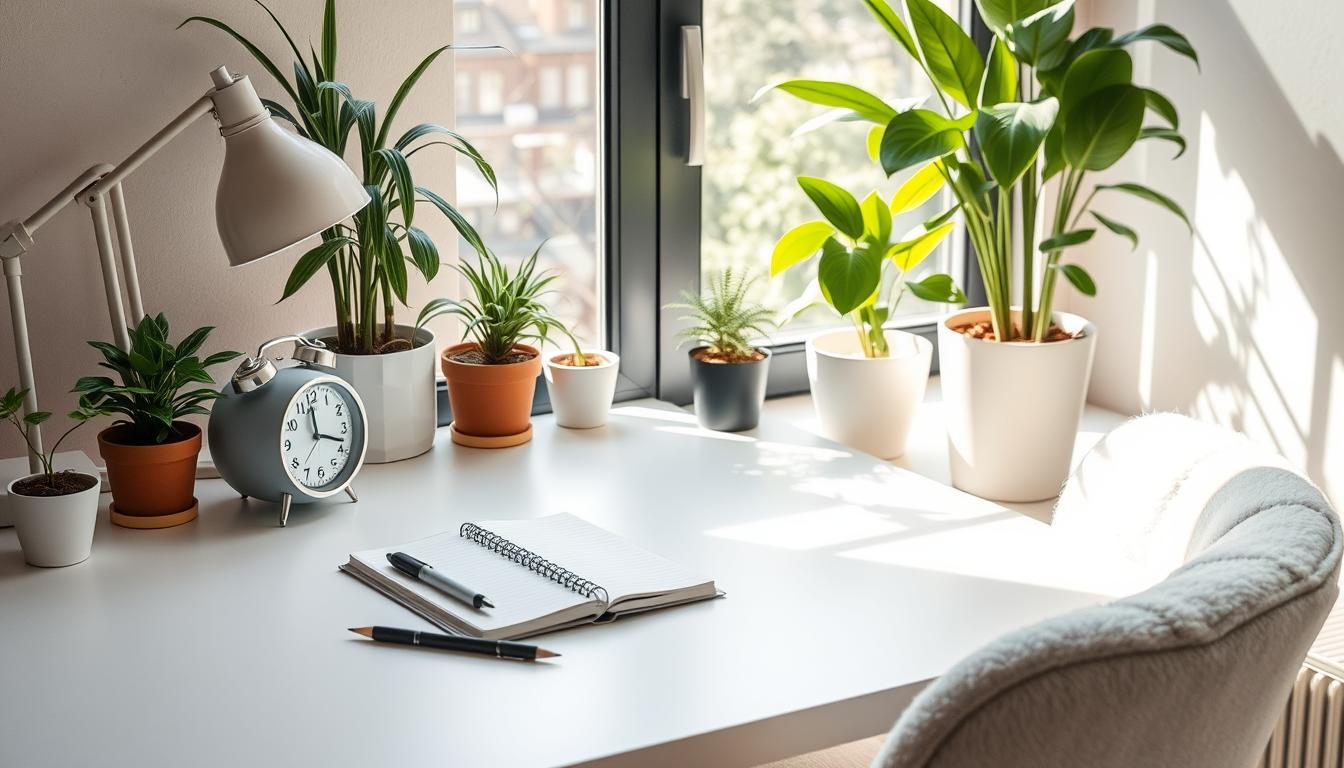 Pomodoro Technique and distraction-free workspace strategies