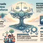 Digital Nomads in 2026: How Technology Enables a Mobile Workforce Infographic by SmartKeys on the 2026 digital nomad workforce growth, covering global nomad visas, mobile work infrastructure, flexible location standards, and daily productivity routines.