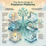 Freelance Talent Platforms: Tapping Global Expertise on Demand SmartKeys Guide to Freelance Platforms Infographic: A comparison of hiring models including open marketplaces (Upwork, Fiverr), curated networks, and contest platforms (99designs) to match the right talent to your project needs.