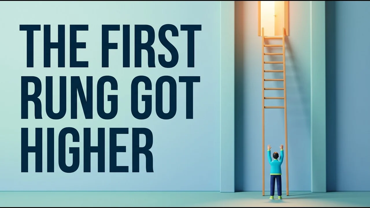Video thumbnail: AI and Entry-Level Jobs: A 90-Day Plan to Get In