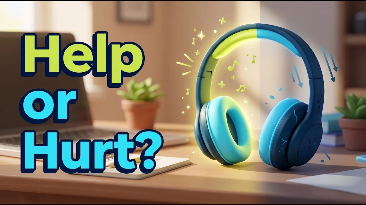 Video thumbnail: Music and Productivity: What Decades of Research Really Show