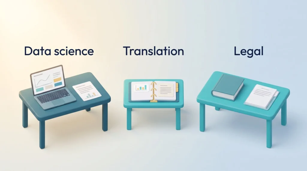 AI Ethics Officer Skills Translation Responsible AI skills: a translation desk combines data science findings and legal requirements in one shared binder between both teams.
