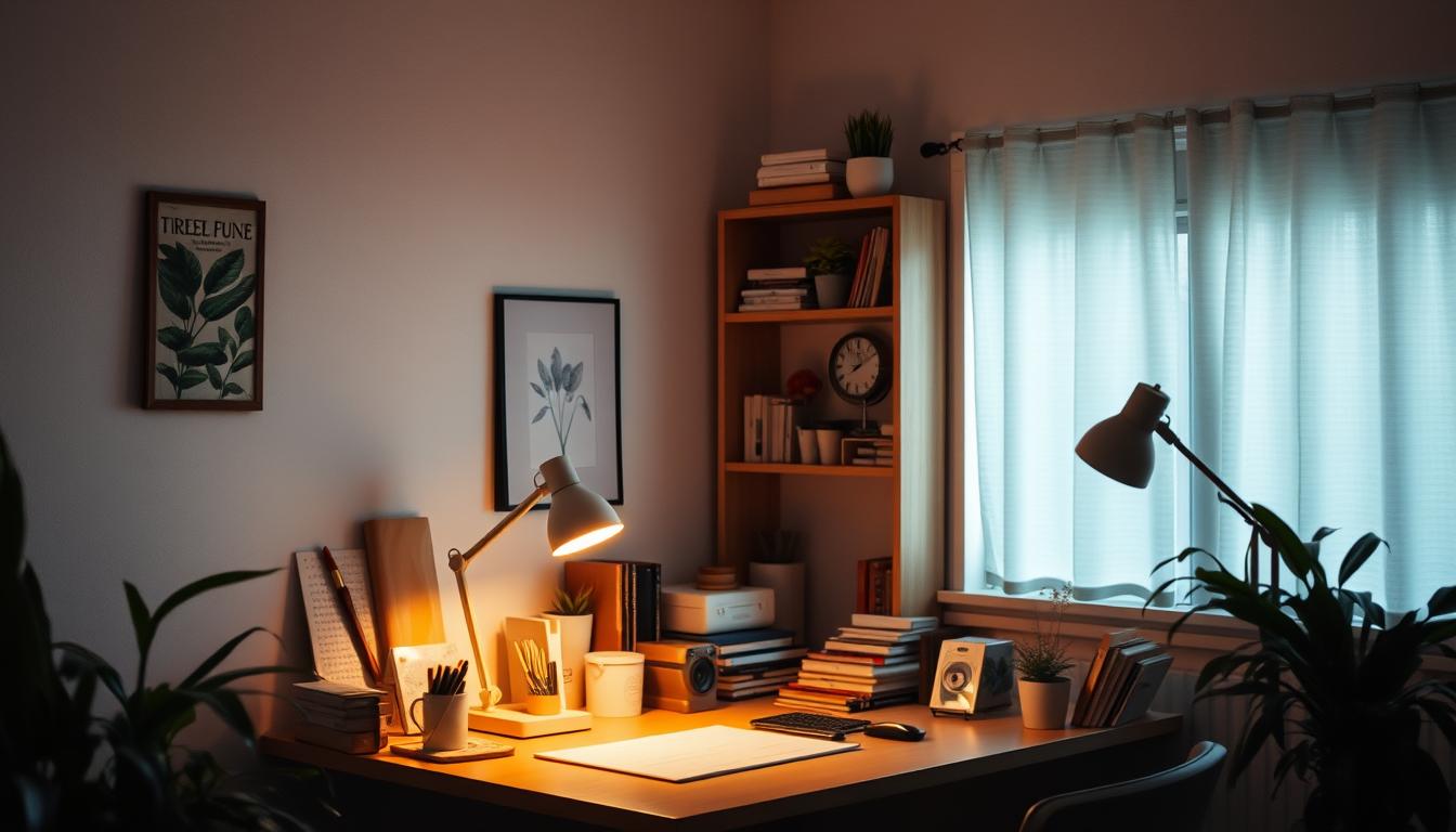 balancing ambient and task lighting