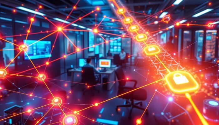 blockchain secure communication