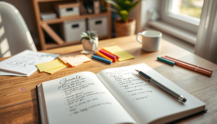 goal setting through journaling